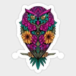 flying flowers Sticker